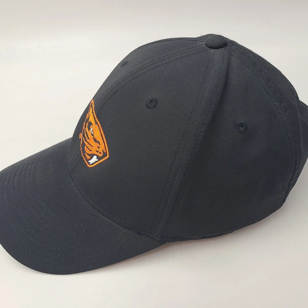 Oregon State Beavers Hat Adjustable Nike‎ Black Orange NCAA Legacy91 Dri-Fit Men